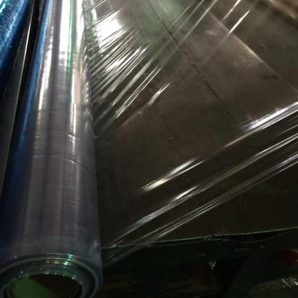Quality PVC Transparent Color Film 100cm Width 28PHR 28kg Stretch Wrap Roll For Packing for sale