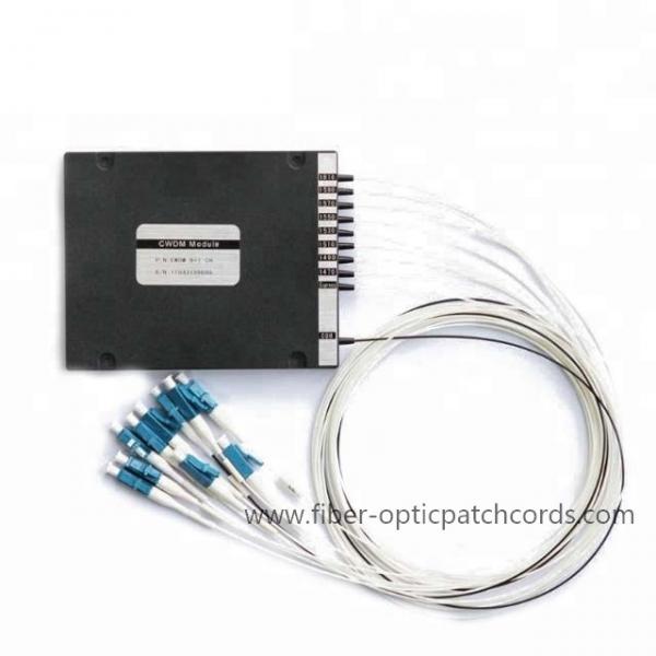 Quality CWDM Optical Fiber Plc Splitter With ABS Package 2/4/8/16 Channel Mux / Demux for sale