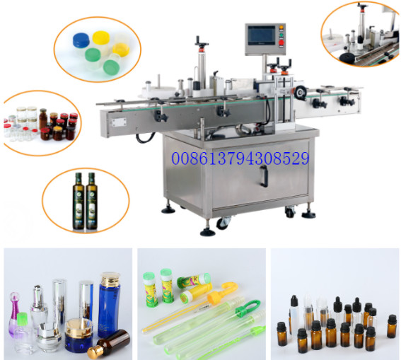 China Full Automatic Sticker Labelling Machine 60-100 Bottle / Min Capacity for sale
