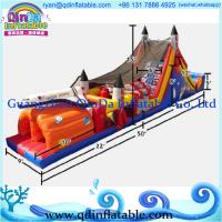 China 2015 Enjoy adult inflatable obstacle course for sale,inflatable playground factory