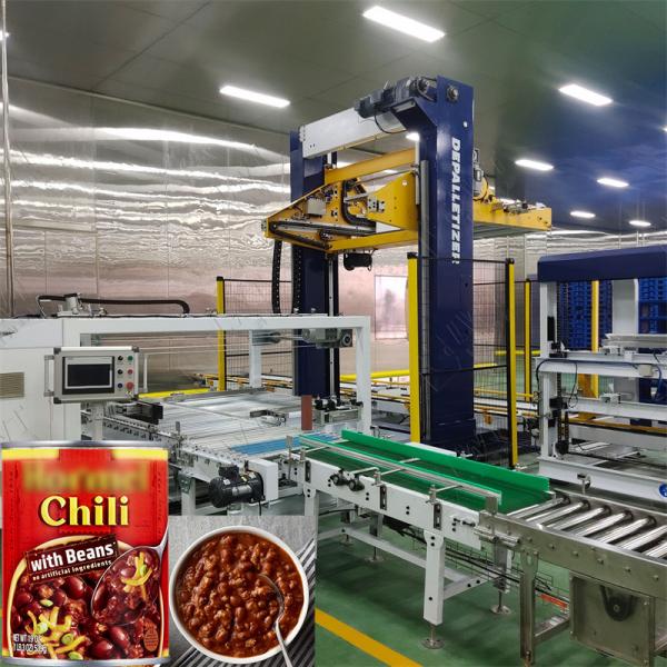 Quality Canned Beans Processing Production Line Packing Machinery for sale