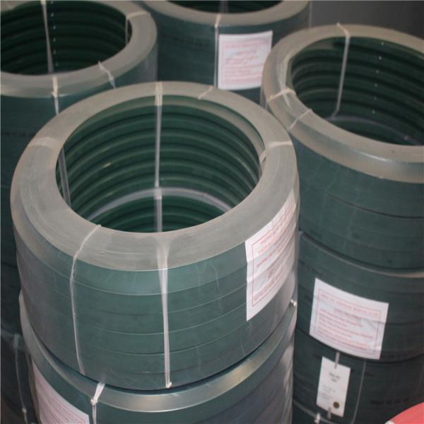 Quality Drak Green Color Rough Polyurethane Round Belt For Textile , Pu Round Belt for sale