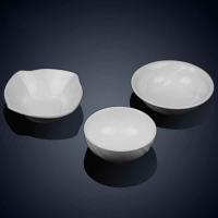 China Modern Bowls Set Porcelain Flower Designs Ceramic Unusual Shaped Soup Bowls factory