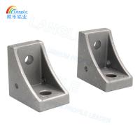 China aluminium profile accessories Corner Joint Connectors aluminum angle bracket factory