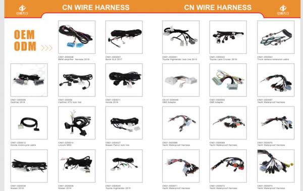 Factory Production: Car Stereo Radio Wire Harness Plug Cable/Automotive Wiring Harness