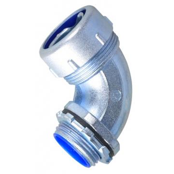 Quality Type 90 degree angle flexible conduit liquid tight connector , flexible conduit for sale