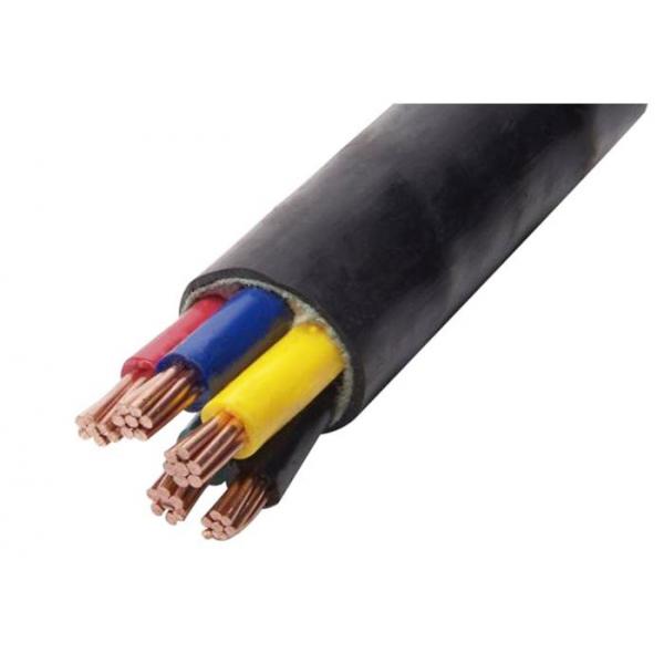 Quality KEMA 1kV Five Cores Copper Conductor PVC Insulated Cables 0.6/1kV CU / PVC / PVC cable for sale