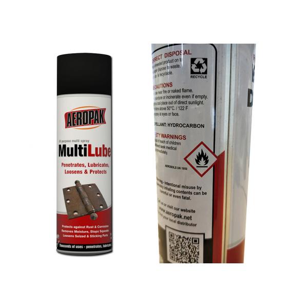 Quality Easy Operation Car Care Products , MultiLube Anti Rust Lubricant Spray APK-8303 for sale
