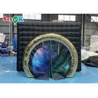 China Led Inflatable Photo Booth Enclosure Portable Tent Inflatable Camera Photo Booth For Events factory