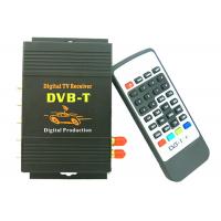 China DVB-T MPEG-4 Box 4 output, dual antenna Car DVB-T MPEG-4 Digital TV Dual Tuner dvb-t receiver Mini TV Box  DVB-T618 factory