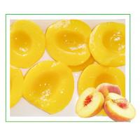 China Peach Jelly Organic Canned Fruit , No Added Sugar Tinned Fruit For Babies factory