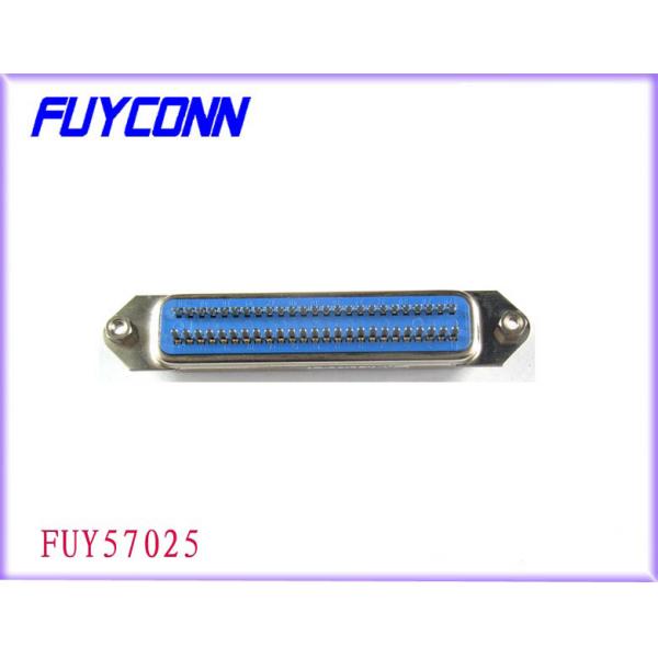 Quality L Shape Metal housing Centronic solder Connector reverserd 50pin Female type for sale