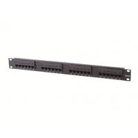 china Wall Mount Network Patch Panel , Cat5e UTP RJ45 Patch Panel With Krone 110 IDC