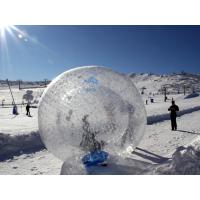 Quality Transparent Inflatable Zorb Ball For Snow / Giant Inflatable Zorbing Water Ball for sale