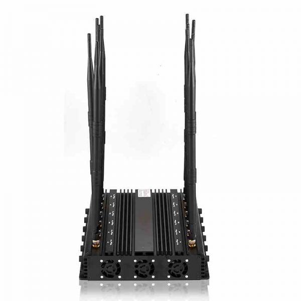 Quality Wireless Coverage Wifi Signal Jammer , Remote Control 2g 3g 4g Signal Blocker for sale