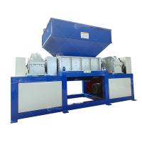 China Double Shaft Shredder for Scrap Rubber Sheet Pu Foam Metal Waste Recycling Equipment for sale