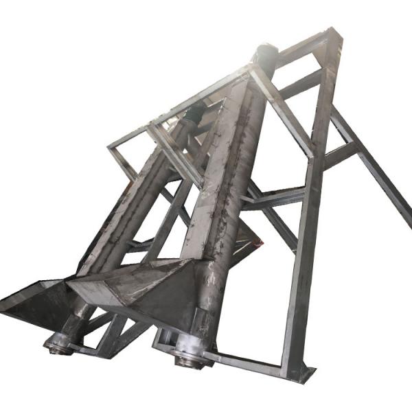 Quality 4KW Tubular Vertical Screw Conveyor Machine GLS Coal Screw Feeder for sale