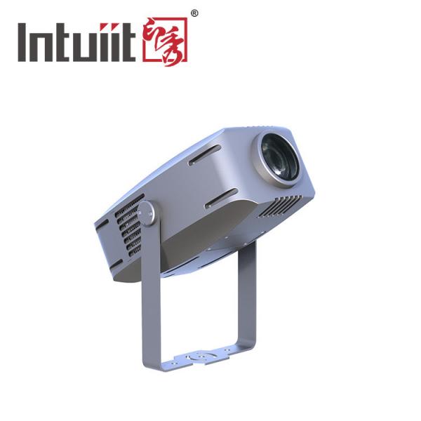 Quality LED IP65 Outdoor Portable Mini Digital Custom Gobo Projector Flood Light On Stand for sale