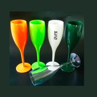 China Reusable Clear Plastic Champagne Glasses Dishwasher Safe factory