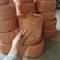 Quality 100mm 127mm Copper Mesh Rolls 15.2m Waterproof High Density 40 for sale