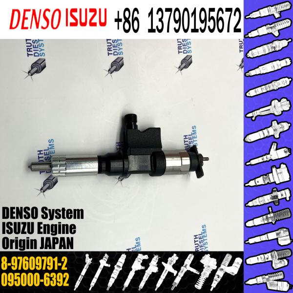 Quality New Common Rail Fuel Injector Assembly 095000-6392 095000-6390 095000-6395 095000-6393 8-97609791-2 For ISUZU for sale
