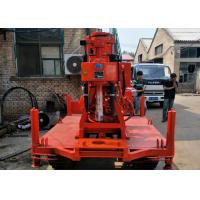 China Crawler Mounted Drill Rig 300m Depth For Building Construction for sale