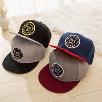 Quality ODM 100% Cotton Fashional flat Brim Baseball Hat Korean Hip Hop Cap for sale