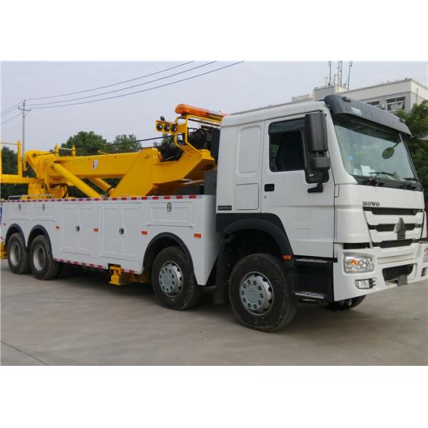 Quality Professional Wrecker Tow Truck 8x4 371hp 40T 12 Wheels 40 tons Commercial Tow for sale