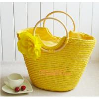 China Summer New Fashion Straw Bag Designers Brand Women Handbag High-Capacity Women Handbag for sale