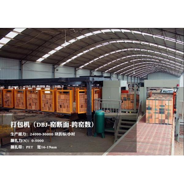 Quality 10000-20000 PCS 35KW Brick Packing Machine Brick Manufacturing Plant for sale