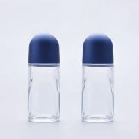 Quality Glass Refillable Roll On Deodorant Bottles OEM Diameter 35.2mm for sale
