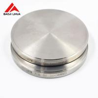 China Milling Pvd Titanium Disc ASTM B338 Forged Annealed Gr1 Gr2 Gr5 High Accuracy factory