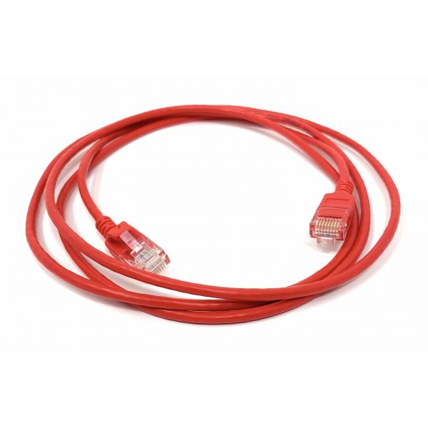 Quality 1.5m Cat6a UTP Patch Cord With CMX Jacketed And Anti UV Connector for sale