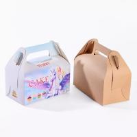 Quality Pantone Customized Food Packaging Box Greaseproof Folding Paper Box Varnishing for sale