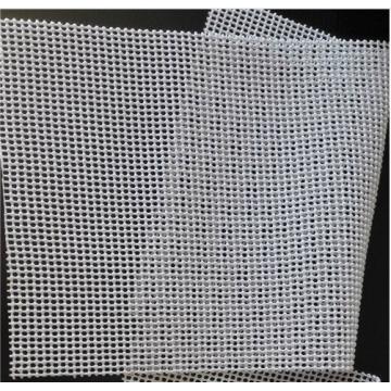 Quality 570g Tapestry Knitting Mat Odorless Pvc Non Slip Mat Beige Color 1.65mx50m Per for sale