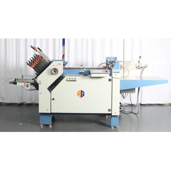 Quality 14 Buckle Plate Commercial Paper Folding Machine With Schnerder PLC Electrical for sale