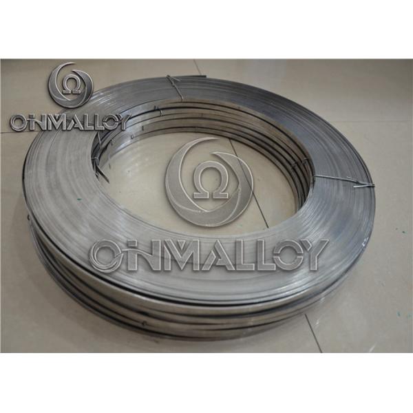 Quality Cr20Ni80 Nichrome Alloy , 0.05mm×100mm Nichrome Strip For Heating Foil for sale