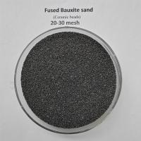 China 20-30 MESH Lost wax casting sand fused bauxite sand ceramsite foundry sand beads AFS fused ceramic sand 20-30 mesh factory