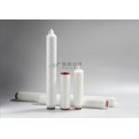 Quality Security Filter 5 Micron Water Filter Cartridges , Pleated Filter Cartridge, PP for sale