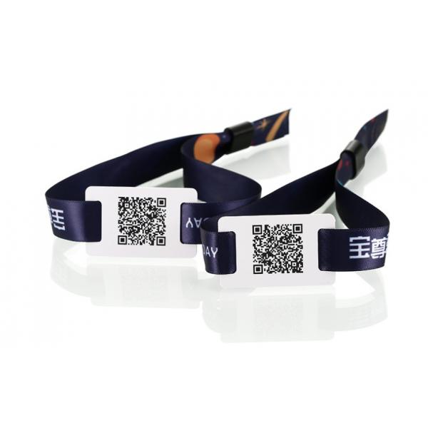 Quality NFC Smart Watch Bracelet Made In Fabric Disposable RFID Chip For Event And for sale
