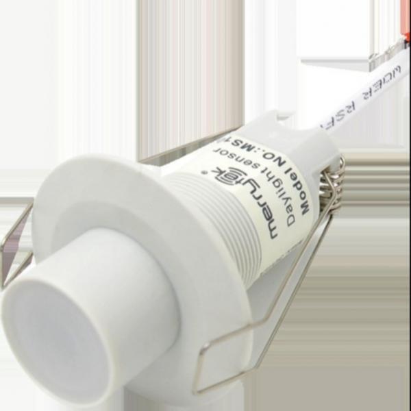 Quality 1-10V photocell sensor flush mounted daylight sensor switch for office for sale