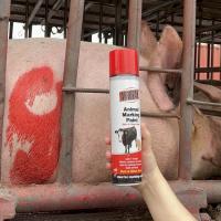 China Aeropak Long Lasting Livestock Marking Paint Marker Paint For Cattle And Pigs factory
