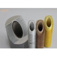 Quality Integrated Aluminum Spiral Finned Tube For Automotive Engineering 0.8mm - 0.9mm Thickness for sale