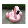 China Rose Gold Flamingo Floating Island Inflatable Raft For Swim Pool factory