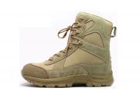 China Tactical Dress Paratrooper Stylish Mens Tan Military Boots Fashion For Hiking Surplus factory