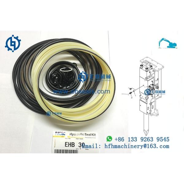 Quality Everdigm EHB30 EHB10 EH30 NA Hydraulic Breaker Seal Kit for sale