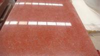 China Red Color Rough Granite Kitchen Countertop Floor Tiles 50x50 Slab 2.73 g/cm3 factory