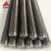China 8mm / 10mm Titanium Stud Bolts With Hex Lock Nuts For Chemical factory