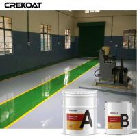 China Two Component Industrial Epoxy Floor Coating Hard Durable Finish for sale