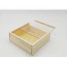 China Customized Transparent Pull-Out Box Acrylic Box Rectangular Wooden Box Wedding Hand Gift Box factory